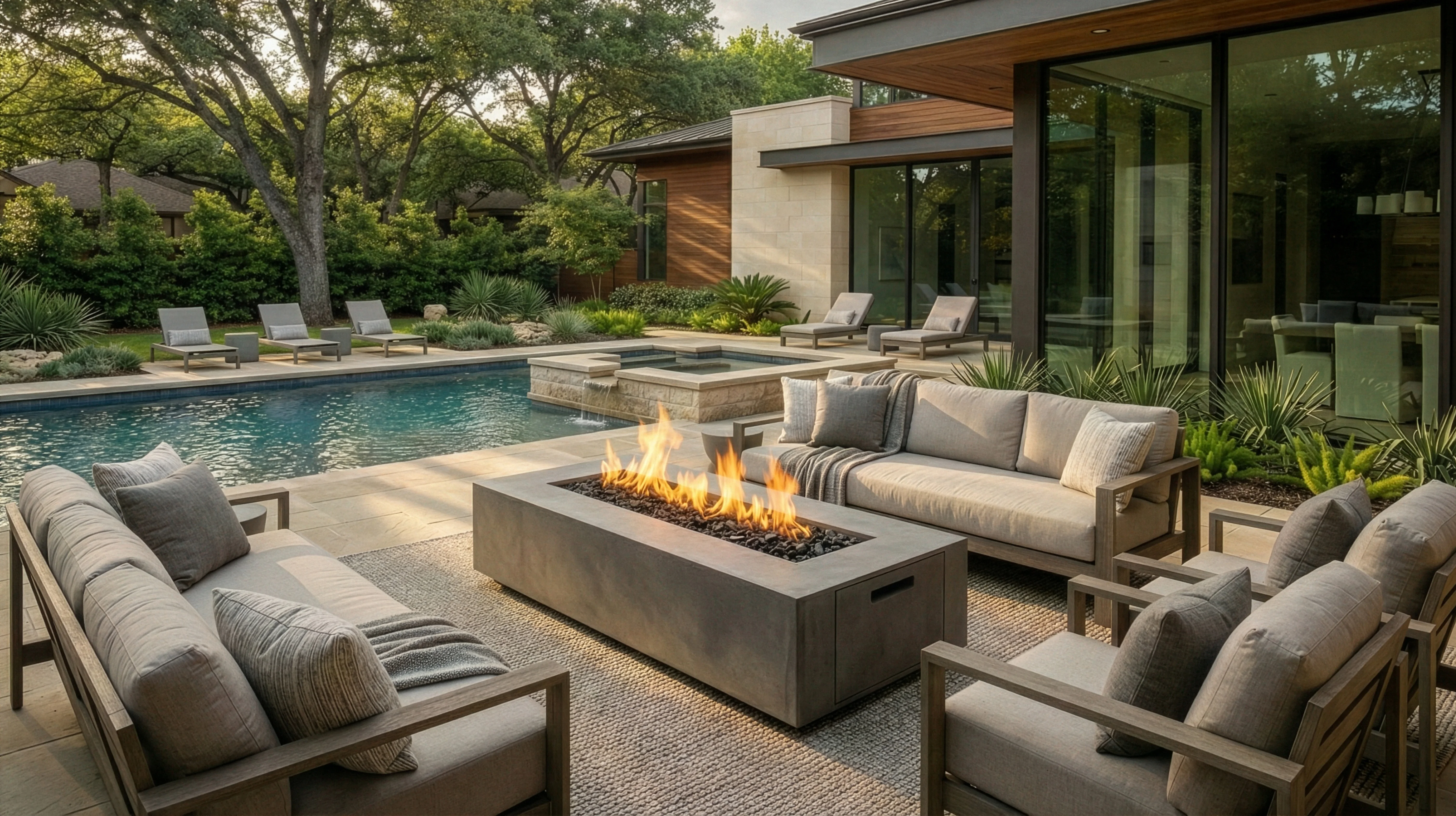 Porto Series Fire Features | Prism Hardscapes