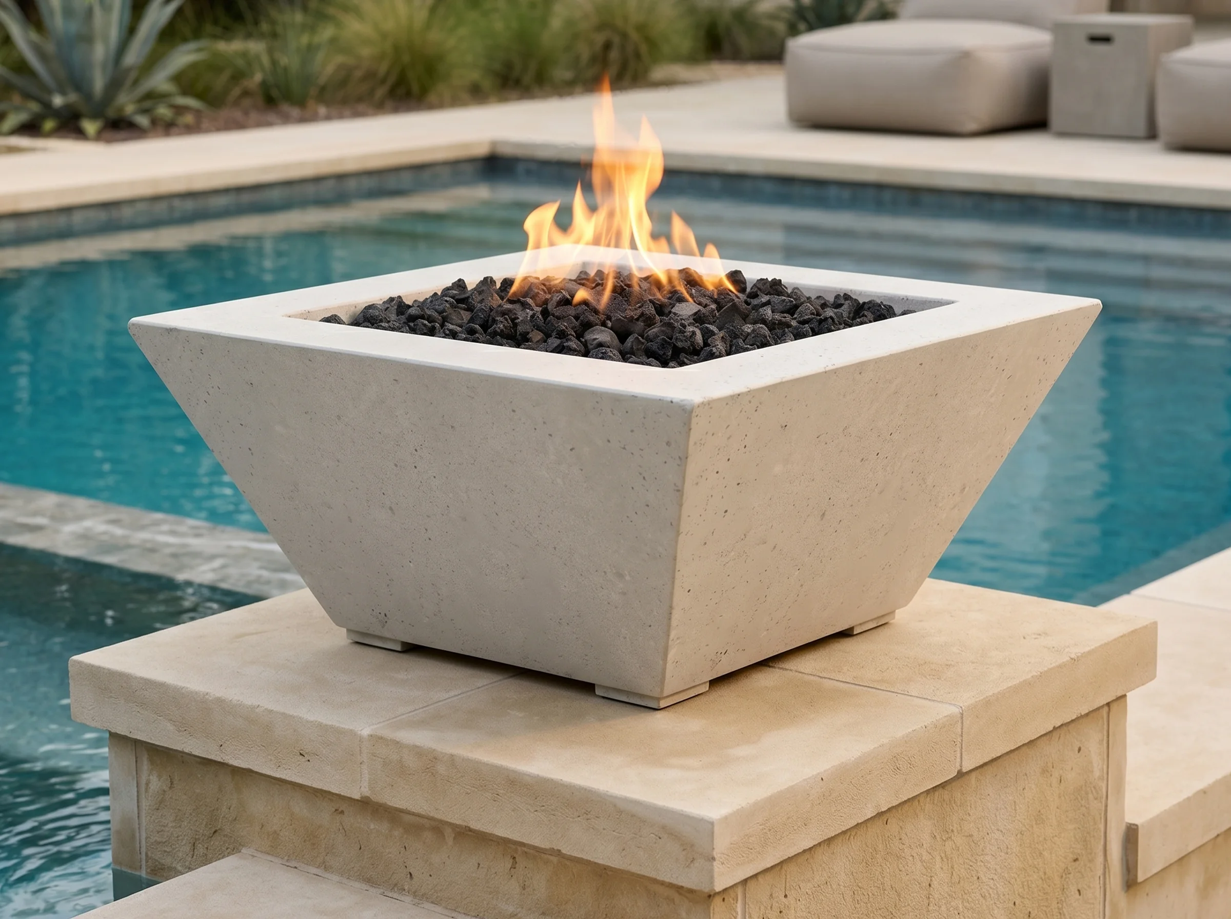 Lombard-P Tall Fire Bowl